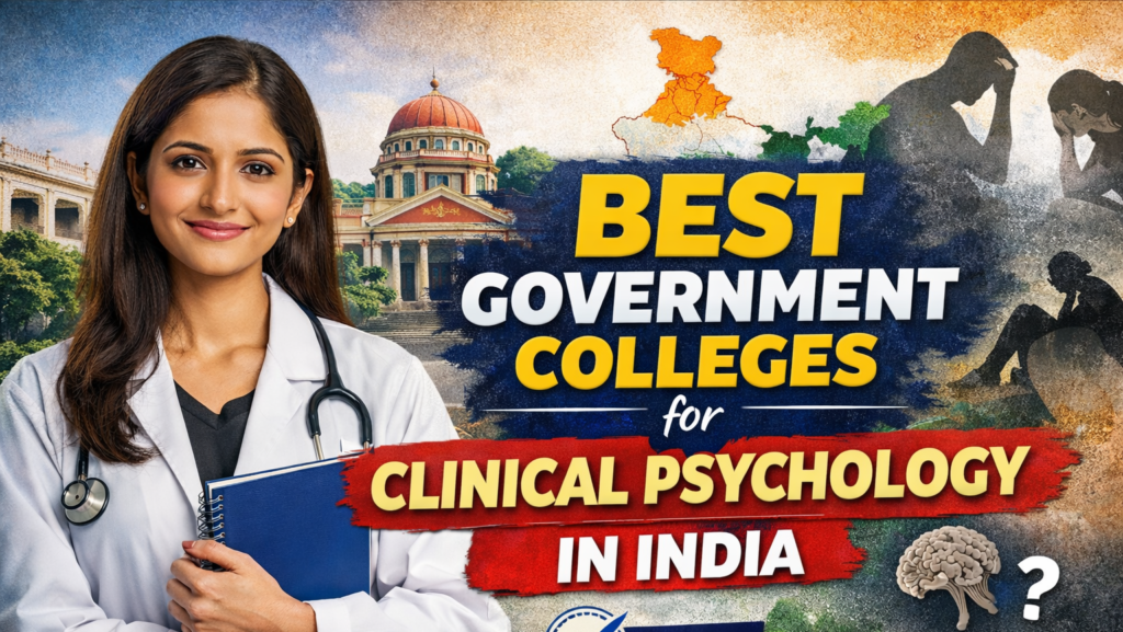 Top 10 Best Government Colleges for Clinical Psychology in India