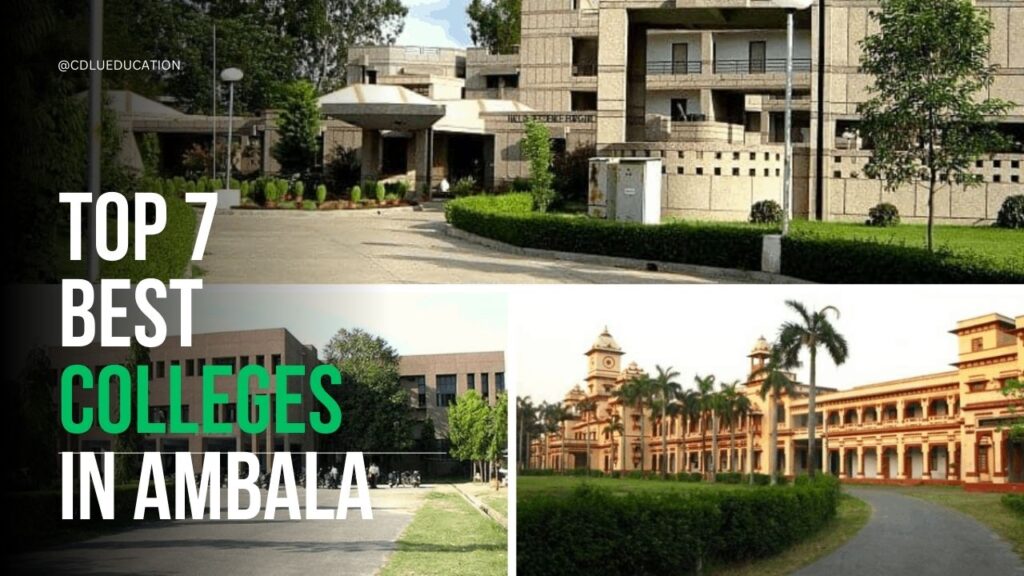 Top 7 Best Colleges in Ambala