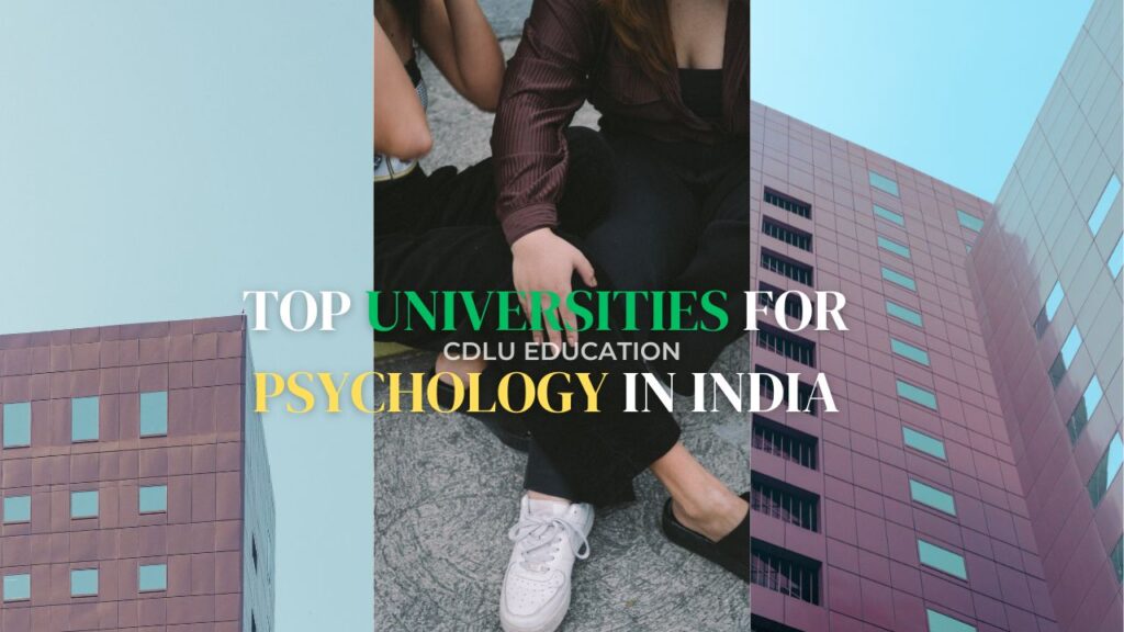 Top Universities for Psychology in India