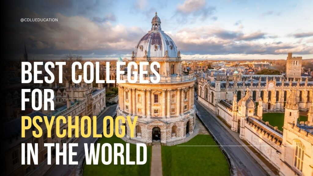 best colleges for psychology in the world